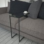 Hanah Home Callen - Glass Mesa Auxiliar Antracita